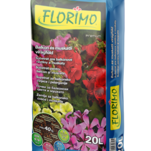 florimo–pamant de mușcate și plante de balcon